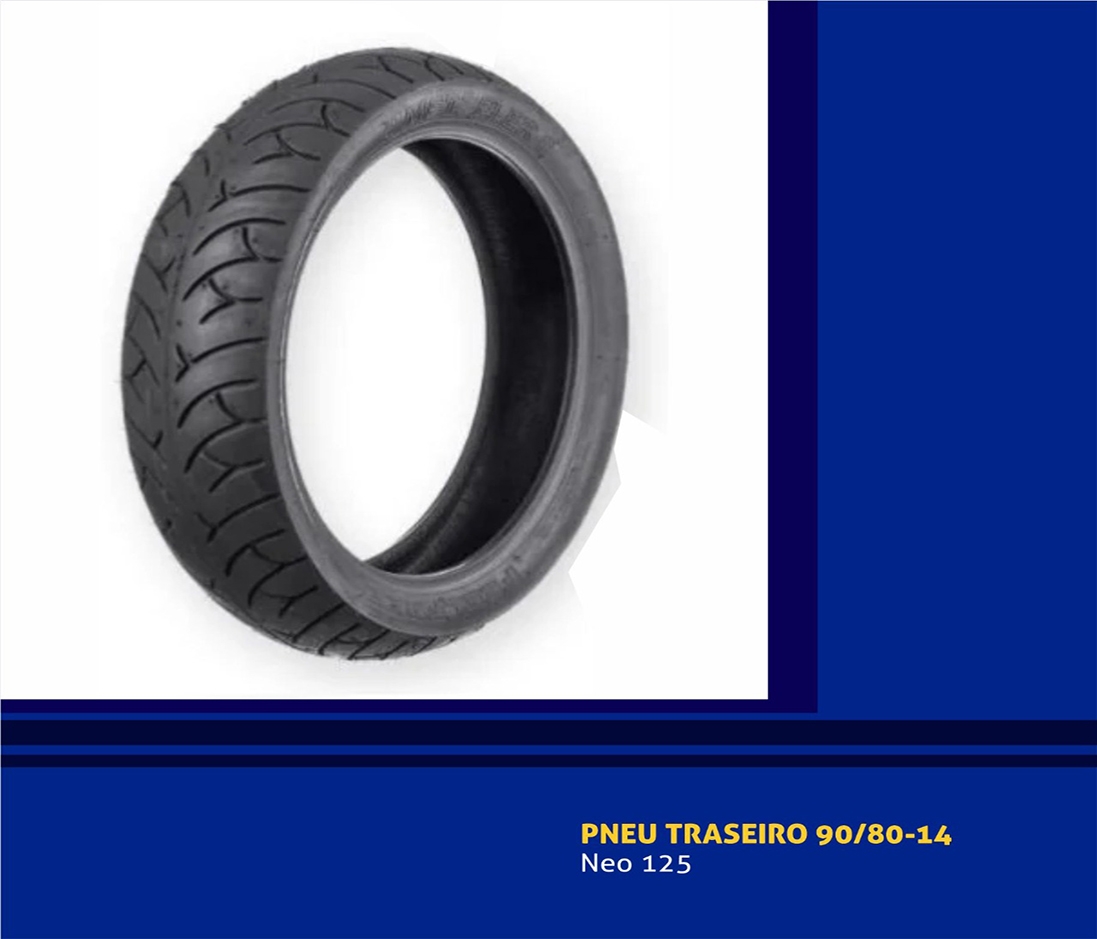 Pneu Tras. Neo 125