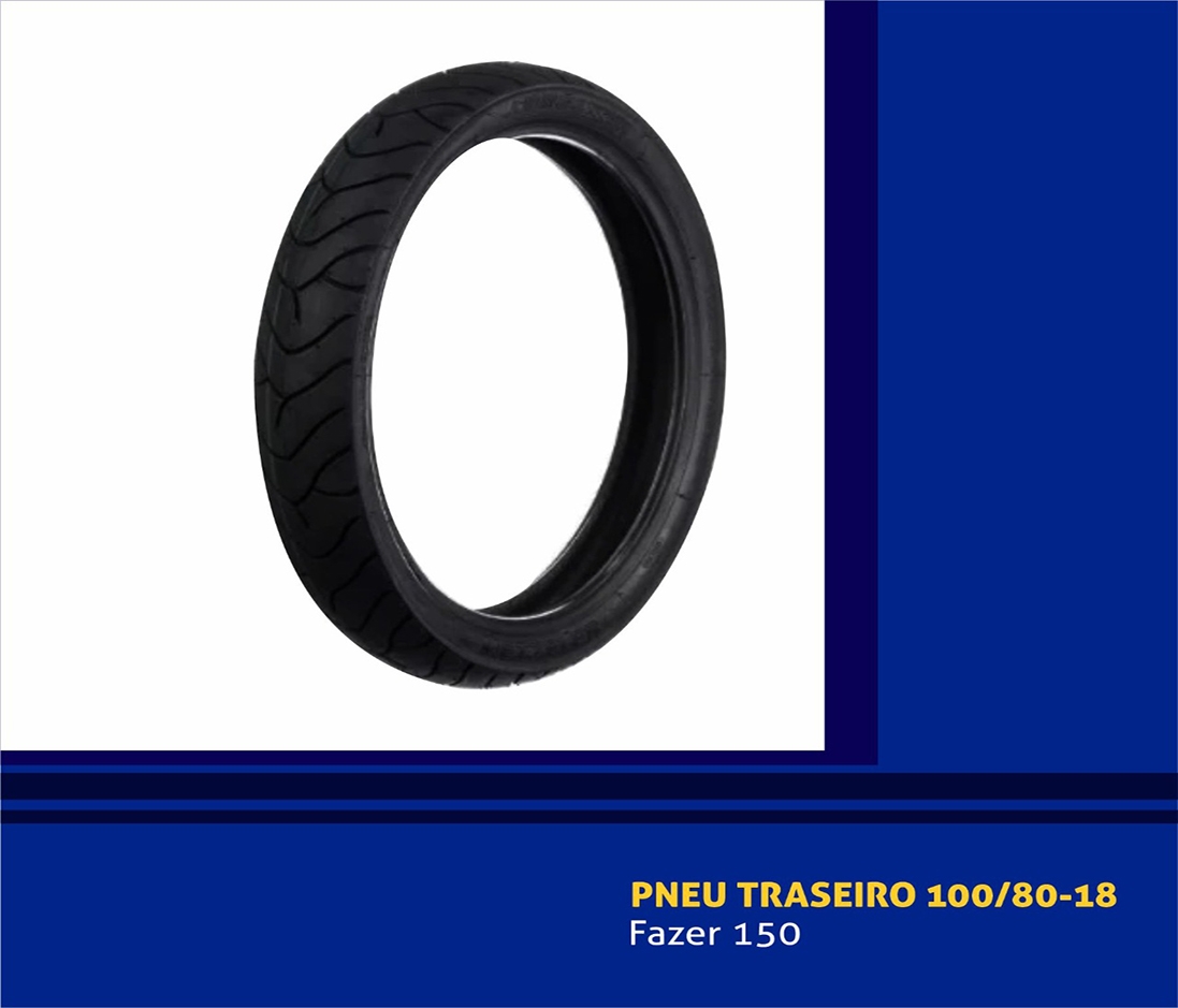 Pneu Tras. Fazer 150